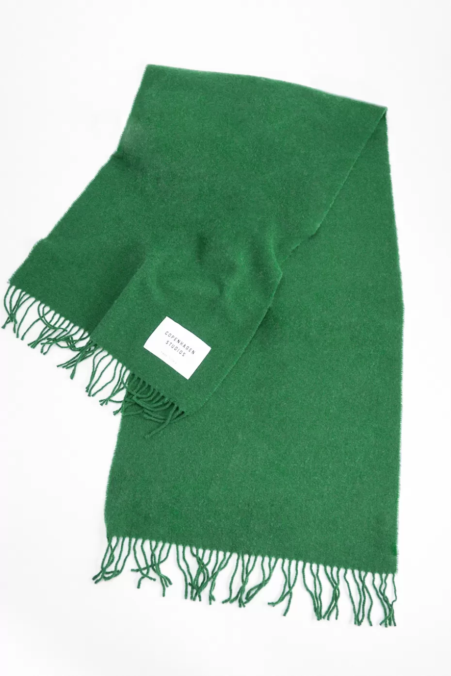 Scarves^COPENHAGEN STUDIOS CPH SHAWL 6 Wool Mix bright green