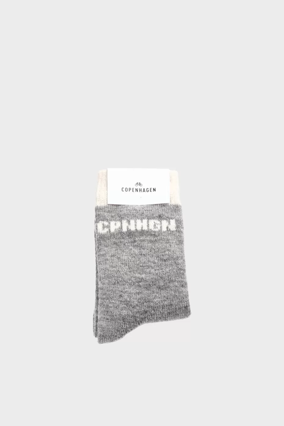 Socks^COPENHAGEN STUDIOS CPH WOOL SOCKS 2 Wool Mix light grey